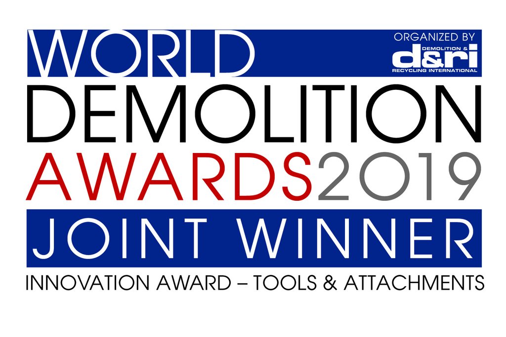 World Demolition Summit Award 2019 in der Kategorie Werkzeuge und Anbaugeräte