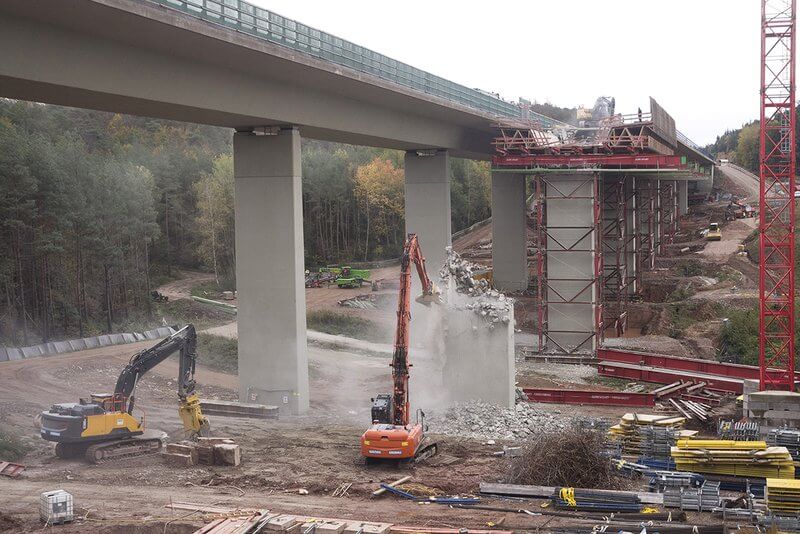 Demolition of viaducts