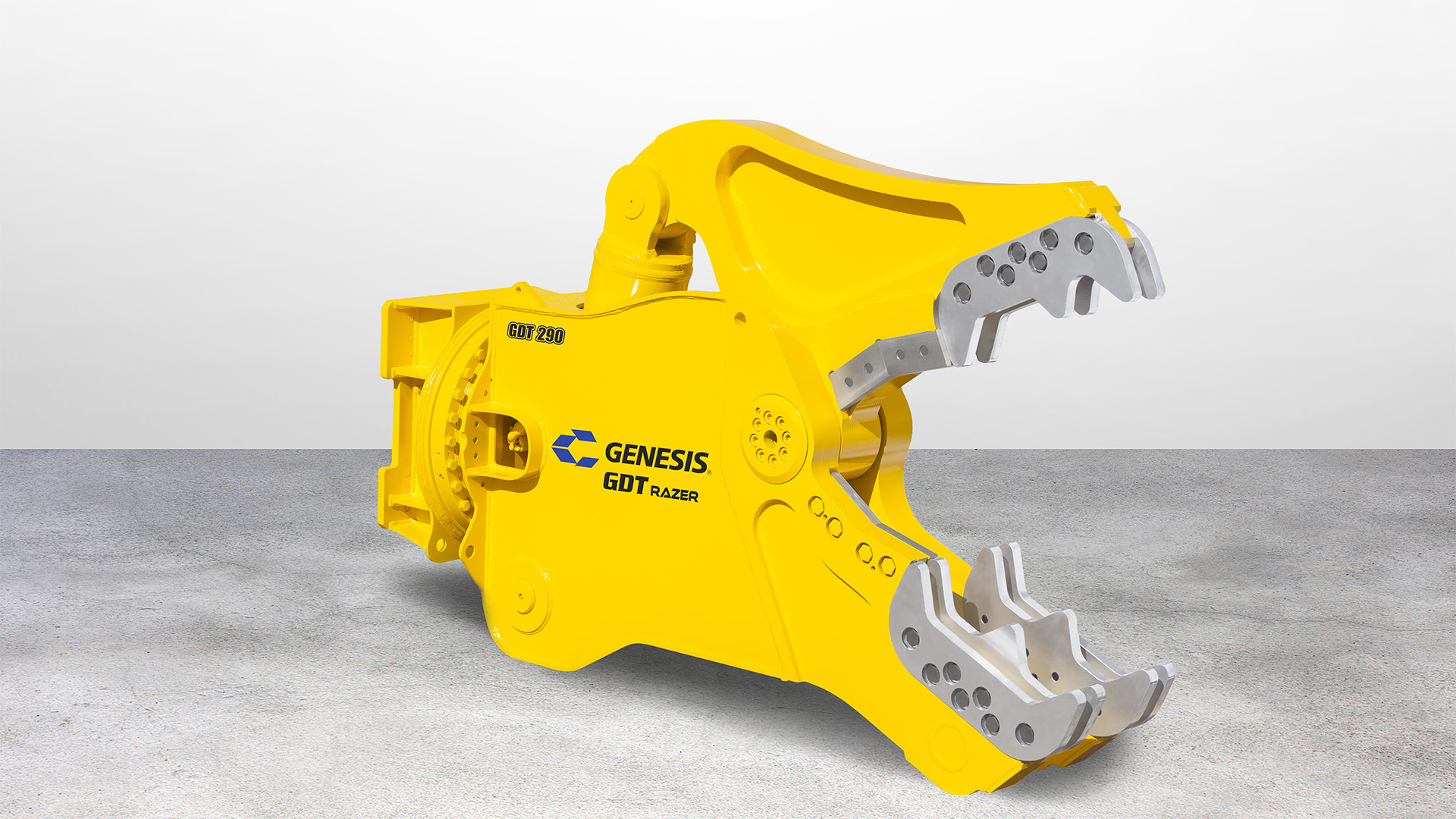 Genesis GDT 290 Razer concrete shear with open jaws